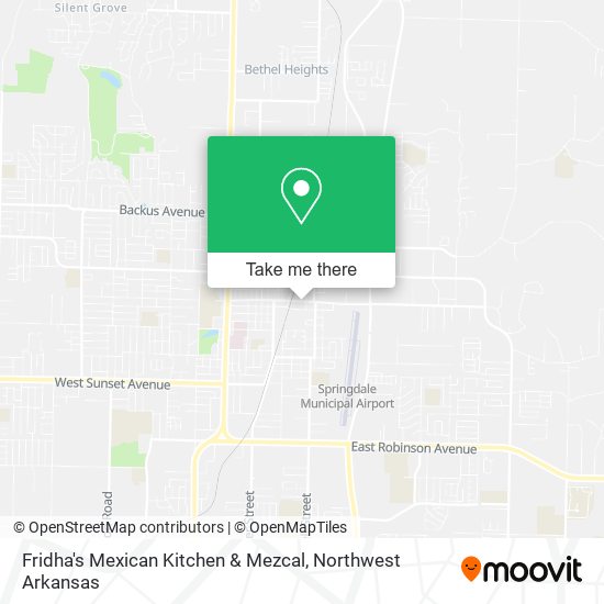 Fridha's Mexican Kitchen & Mezcal map