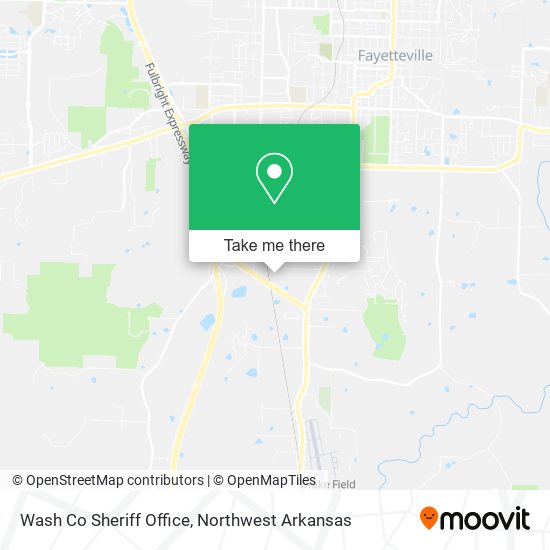 Mapa de Wash Co Sheriff Office