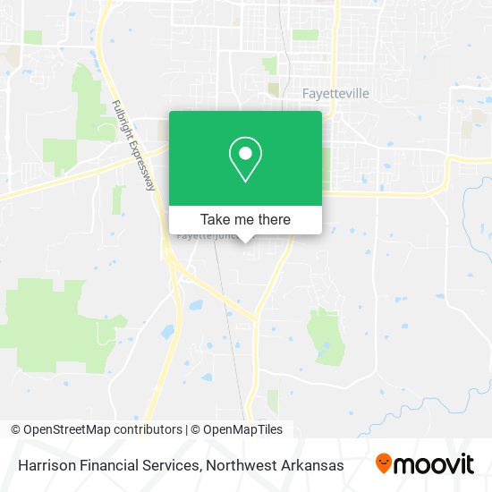 Harrison Financial Services map
