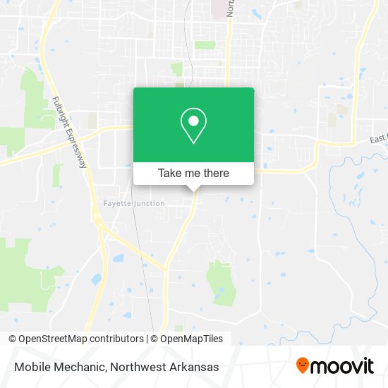 Mobile Mechanic map