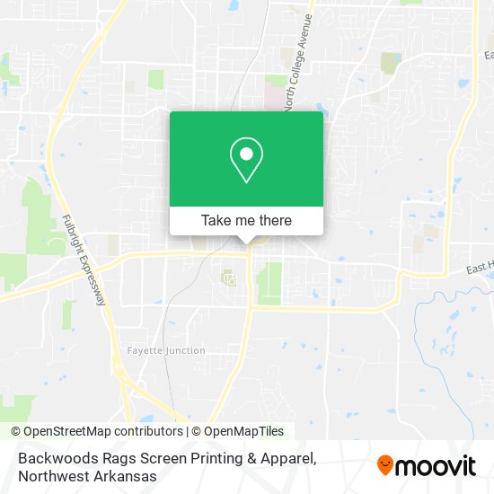 Backwoods Rags Screen Printing & Apparel map