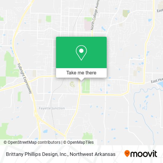 Mapa de Brittany Phillips Design, Inc.