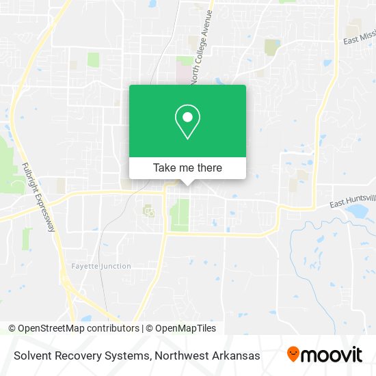 Mapa de Solvent Recovery Systems