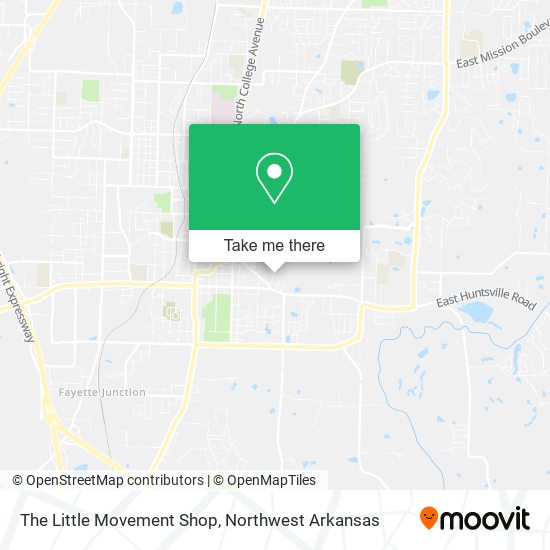 Mapa de The Little Movement Shop