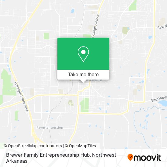 Brewer Family Entrepreneurship Hub map