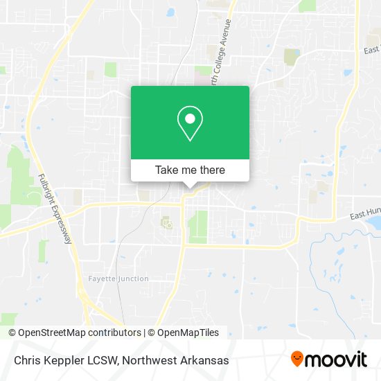 Chris Keppler LCSW map