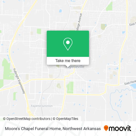 Moore's Chapel Funeral Home map