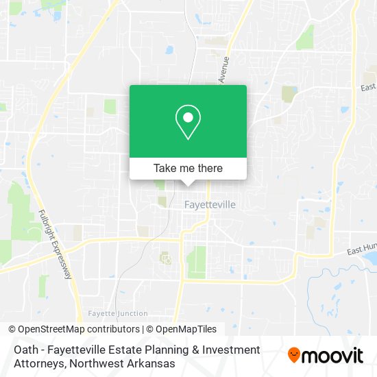 Oath - Fayetteville Estate Planning & Investment Attorneys map