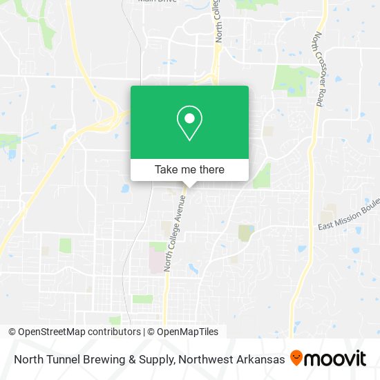Mapa de North Tunnel Brewing & Supply
