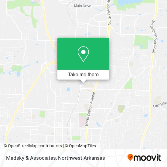 Madsky & Associates map