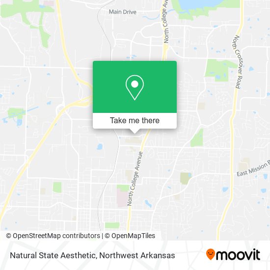 Natural State Aesthetic map