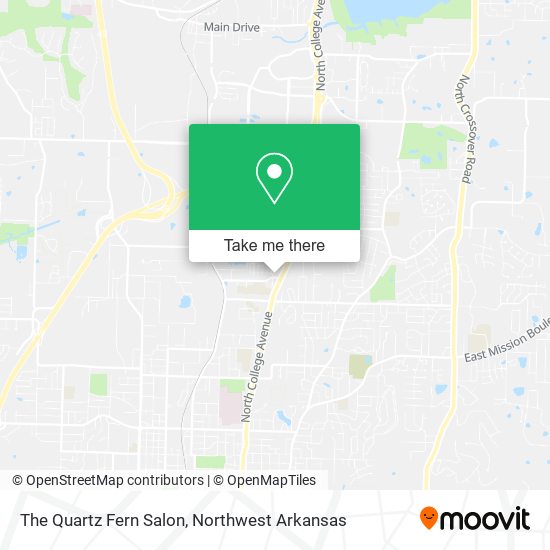 The Quartz Fern Salon map