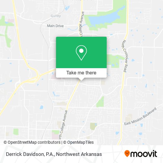 Derrick Davidson, P.A. map