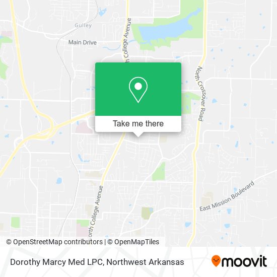 Mapa de Dorothy Marcy Med LPC
