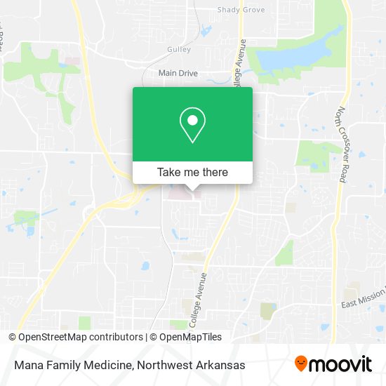 Mana Family Medicine map