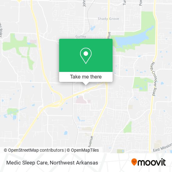 Medic Sleep Care map