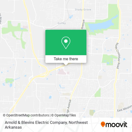 Mapa de Arnold & Blevins Electric Company