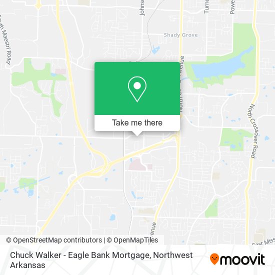Mapa de Chuck Walker - Eagle Bank Mortgage