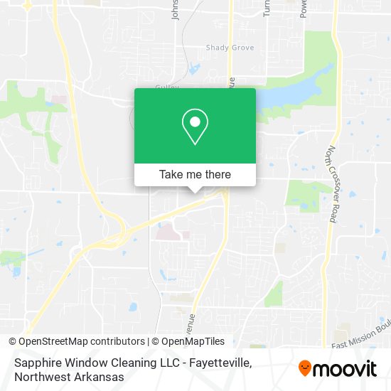 Sapphire Window Cleaning LLC - Fayetteville map