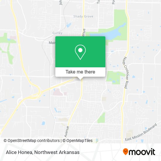 Alice Honea map