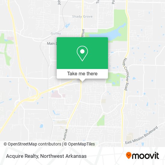 Acquire Realty map