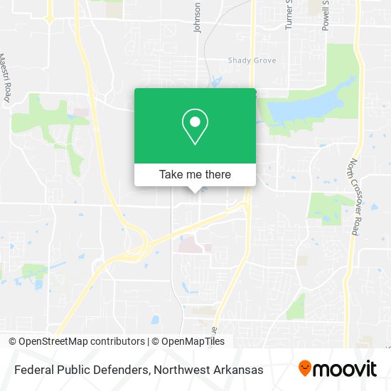 Federal Public Defenders map