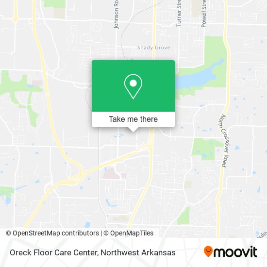 Oreck Floor Care Center map