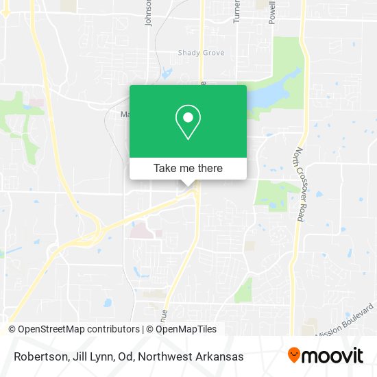 Robertson, Jill Lynn, Od map