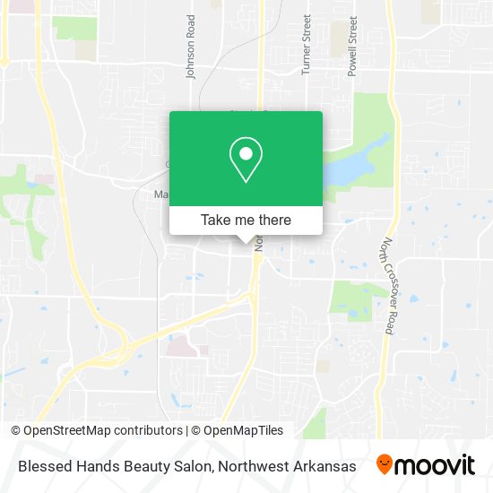 Blessed Hands Beauty Salon map