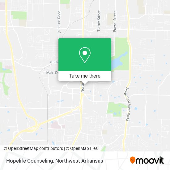 Hopelife Counseling map