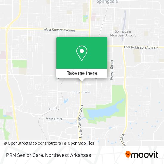 Mapa de PRN Senior Care