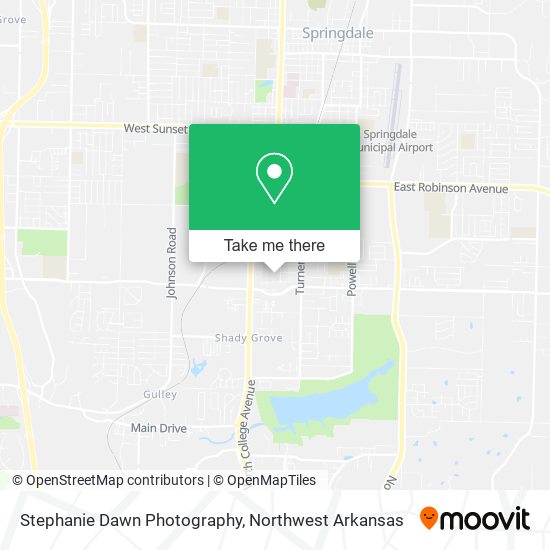 Stephanie Dawn Photography map