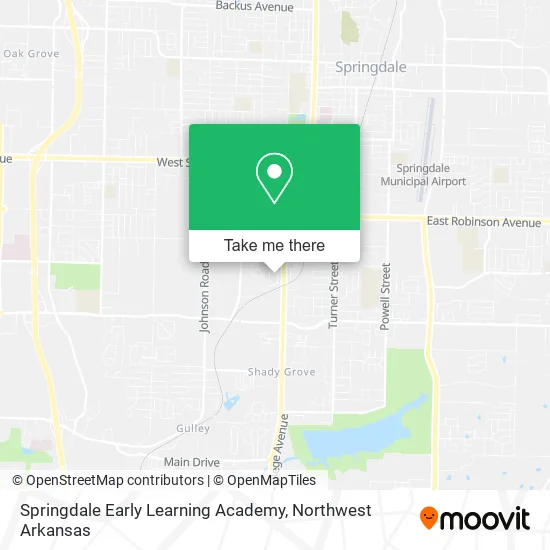 Springdale Early Learning Academy map