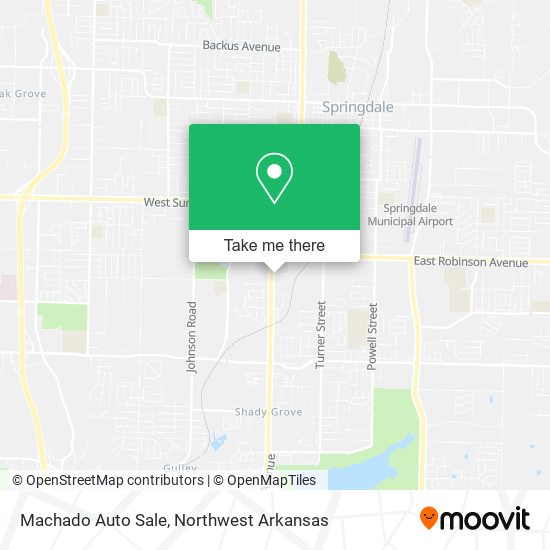 Machado Auto Sale map