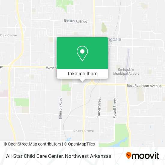 Mapa de All-Star Child Care Center