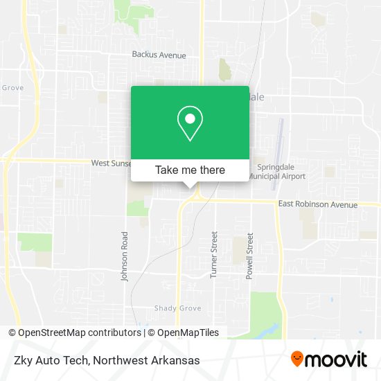 Zky Auto Tech map