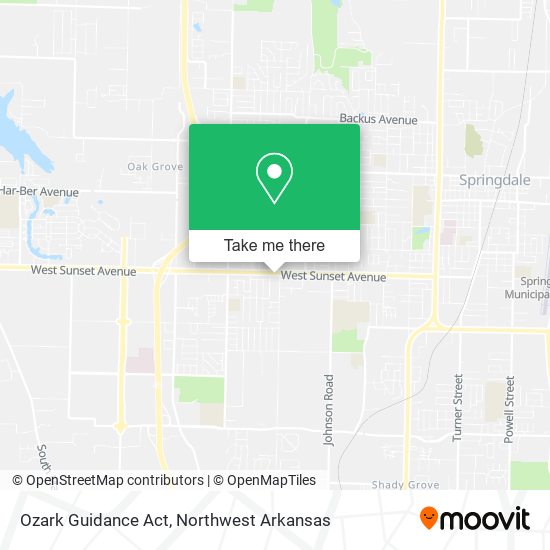 Ozark Guidance Act map