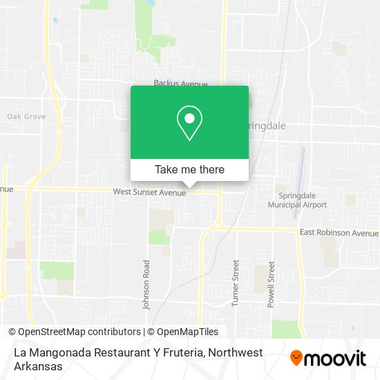 La Mangonada Restaurant Y Fruteria map