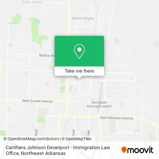 Carithers Johnson Devenport - Immigration Law Office map