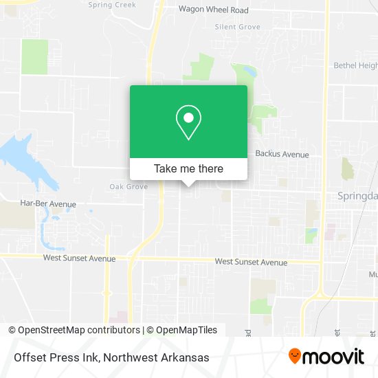 Offset Press Ink map