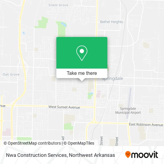 Nwa Construction Services map