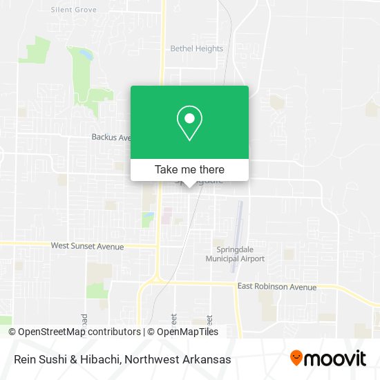 Rein Sushi & Hibachi map