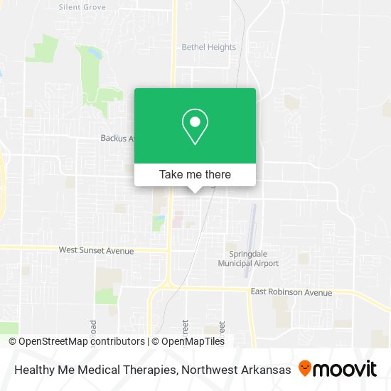 Mapa de Healthy Me Medical Therapies