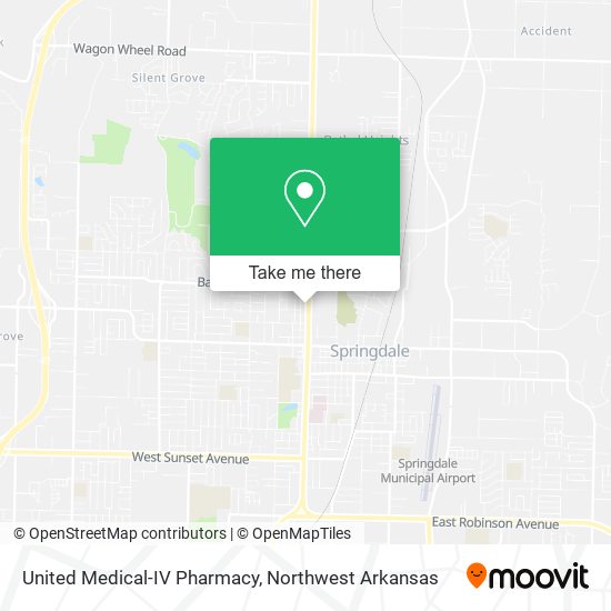 United Medical-IV Pharmacy map