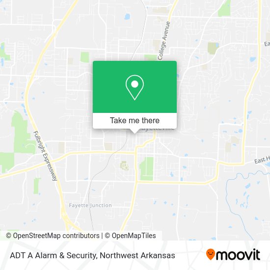 ADT A Alarm & Security map