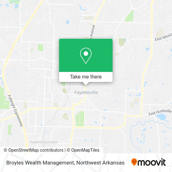 Broyles Wealth Management map