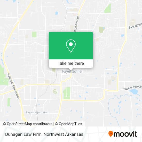 Dunagan Law Firm map
