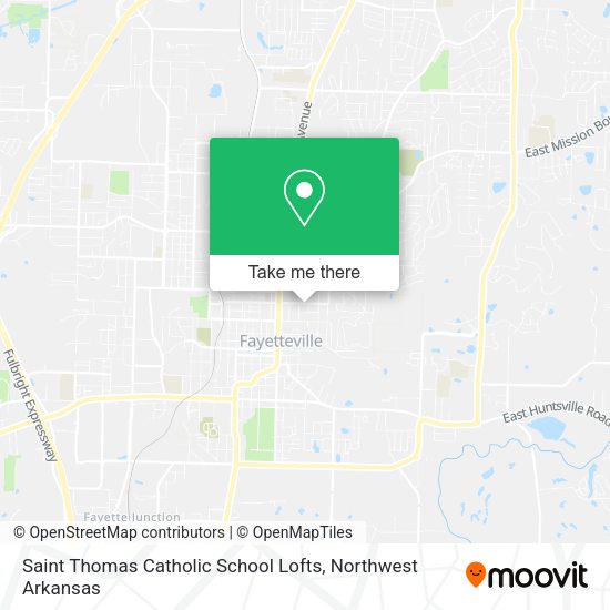 Mapa de Saint Thomas Catholic School Lofts