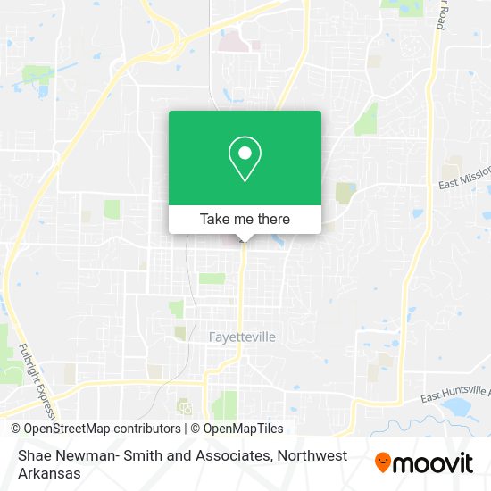 Mapa de Shae Newman- Smith and Associates