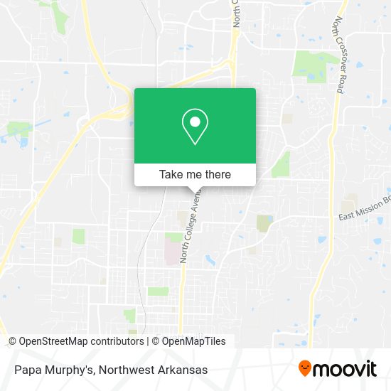Papa Murphy's map